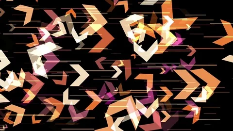 Chevron Madness Stock Footage 84980922