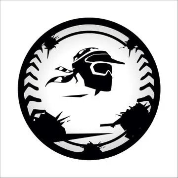 Chevron paintball Stock Illustration