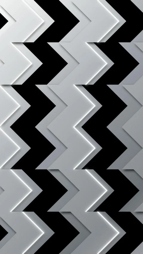 Chevron paper cut pattern moving seamless loop background Stock Footage 346571011