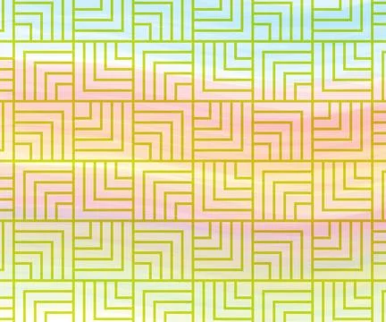 Chevron pattern geometric  seamless abstract wave on watercolor background .. Stock Illustration