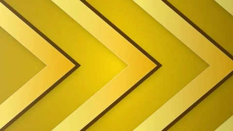 Chevron Pattern Motion Background with Moving Golden Arrows for Modern Digi.. 動画素材 347300585