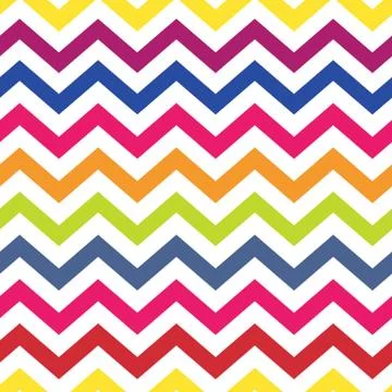 Chevron pattern seamless colorful vector Stock Illustration