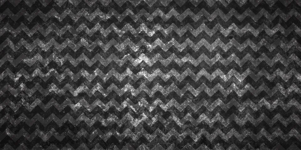 Chevron pattern seamless grunge texture Stock Illustration