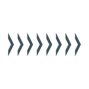 Chevron right alignment arrows signs, Stock Vector illustration isolated on Stock Illustration