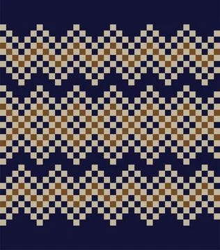 Chevron Seamless Pattern Background Stock Illustration