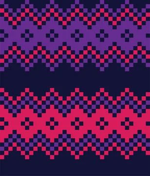Chevron Seamless Pattern Background 库存插图