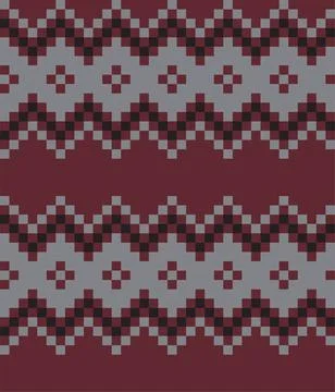 Chevron Seamless Pattern Background Stock Illustration