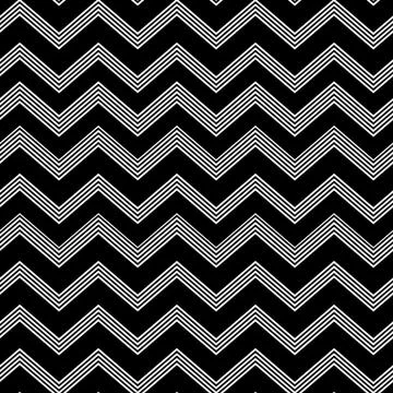 Chevron seamless pattern. Black and white イラスト素材