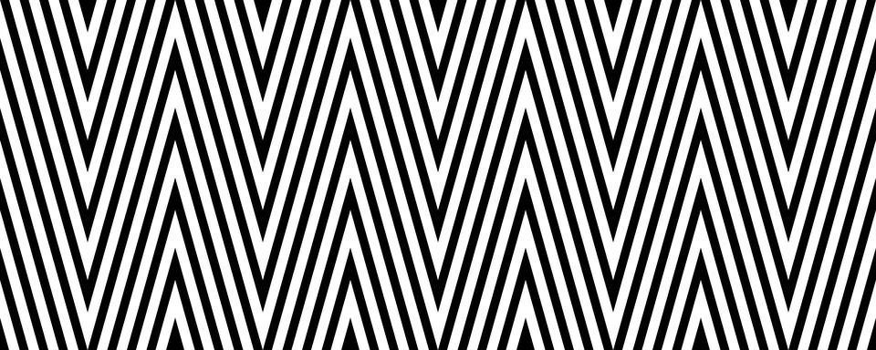 Chevron seamless pattern. Black and white herringbone background. Repeating Illustrazione stock