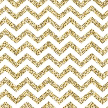 Chevron seamless pattern. Glittering golden surface イラスト素材