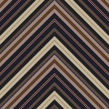 Chevron stripe textile pattern design in brown for fashion and home textiles Stock-Illustration