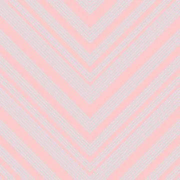 Chevron Stripes textile pattern design in pink for fashion and home textiles Stock Illustration