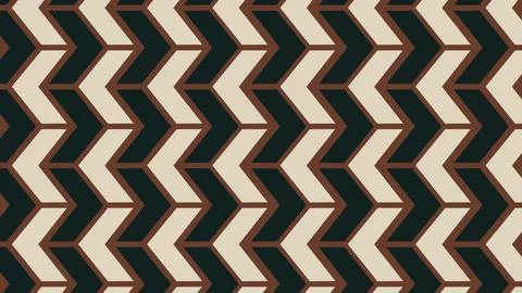 Chevron-style retro tile background Stock Illustration