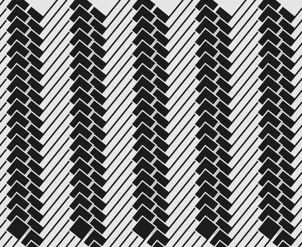 Chevron Zigzag Abstract Geometric Pattern Design Stock Illustration