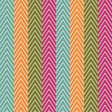 Chevrons seamless pattern background. Vector Stock Illustration