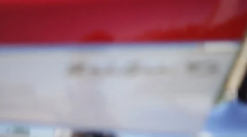 Chevy BelAir Logo Stock Footage 25239699