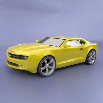 Chevy camaro retrodesign 3D Model