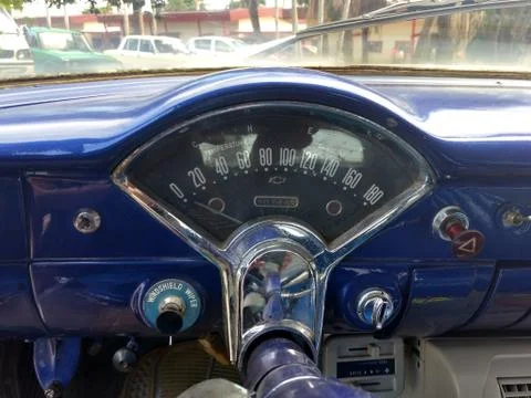 Chevy Dashboard Stock Photos