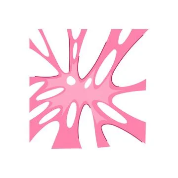 Chew bubblegum cartoon vector illustration Stock Illustration