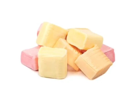 Chewable candy isolate Stock Photos