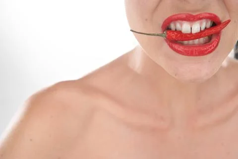 Chewable pepper Stock Photos