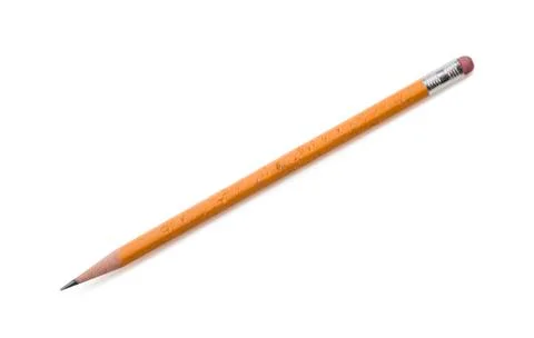 Chewed Pencil Stock Photos