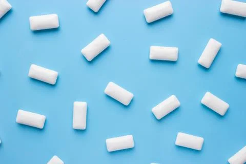 Chewing gum Background. Stock Photos