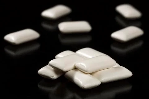 Chewing Gum Close Up Foto stock
