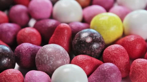 Chewing gum of different colors 動画素材 97630087