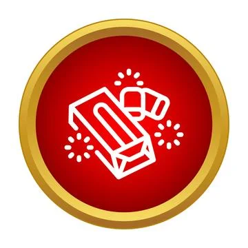 Chewing gum pack with sweets vector icon Stock Illustration