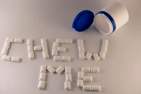 Chewing gum Foto stock
