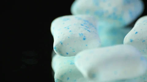 Chewing gums rotating close up studio Vídeo Stock 33817920