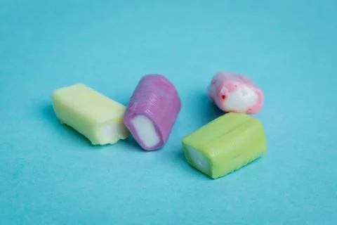 Chewy Fruity Candy Stock Photos