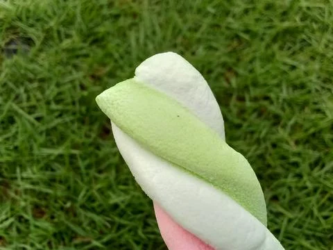 Chewy sweets or marshmallows Foto stock