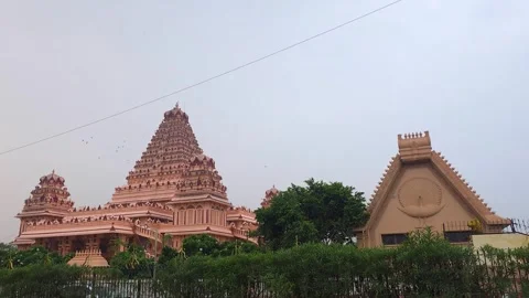 The Chhatarpur Mandir: Devotional Spaces Stock Footage 326288002