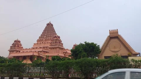 Chhatarpur Mandir: Peace and Devotion Stock Footage 326285208