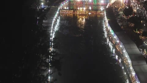 Chhath Puja in Kathmandu, Nepal – Devotional Festival at Riverbanks and Public Stock Footage 328212466