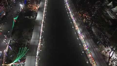 Chhath Puja in Kathmandu, Nepal – Devotional Festival at Riverbanks and Public Stock Footage 328212721