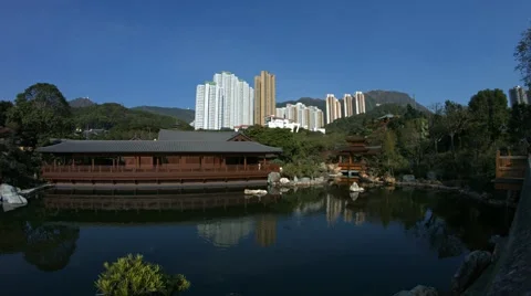 At Chi Lin Nunnery Stock Footage 68105416