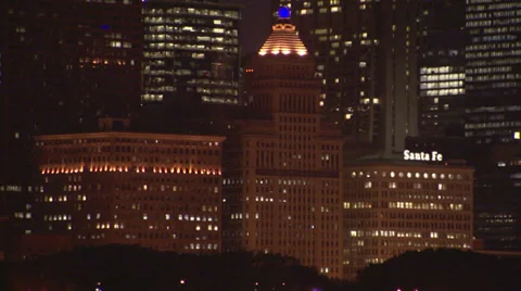 CHI skyline buildings Video stock 35267013