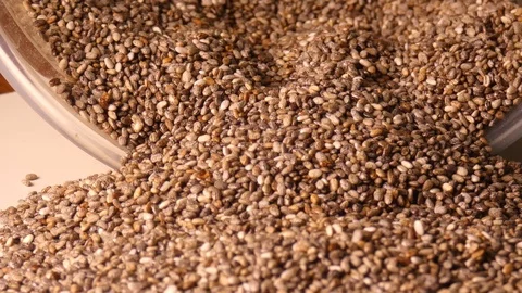 Chia seed Stock-Footage 111672544
