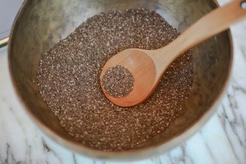 Chia seed Stock Photos