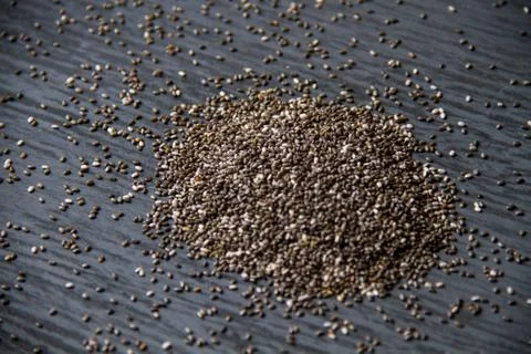 Chia seed 库存照片