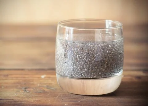 Chia Seed Pudding Stock Photos
