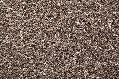 Chia seeds background Stock Photos