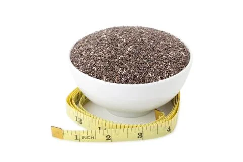 Chia seeds Stock Photos