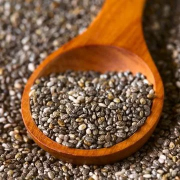 Chia Seeds Stock Photos