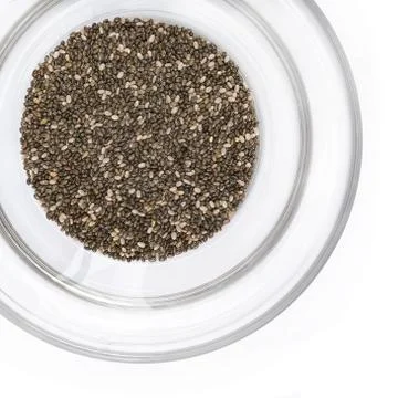 Chia seeds Stock Photos