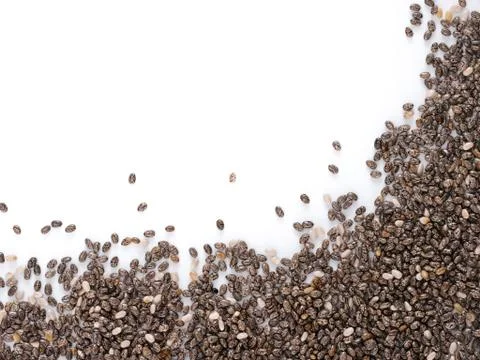 Chia seeds Stock-Fotos