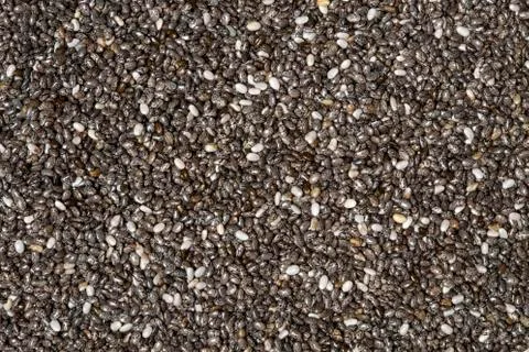 Chia seeds Stock Photos